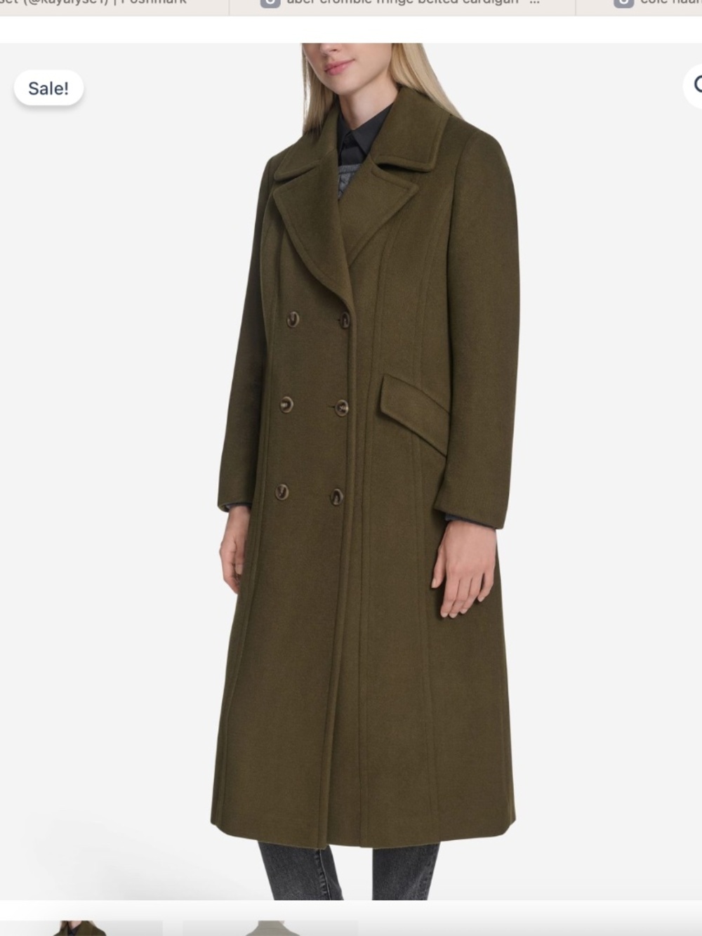 Cole Haan - Women's Serge Twill Wool Coat
